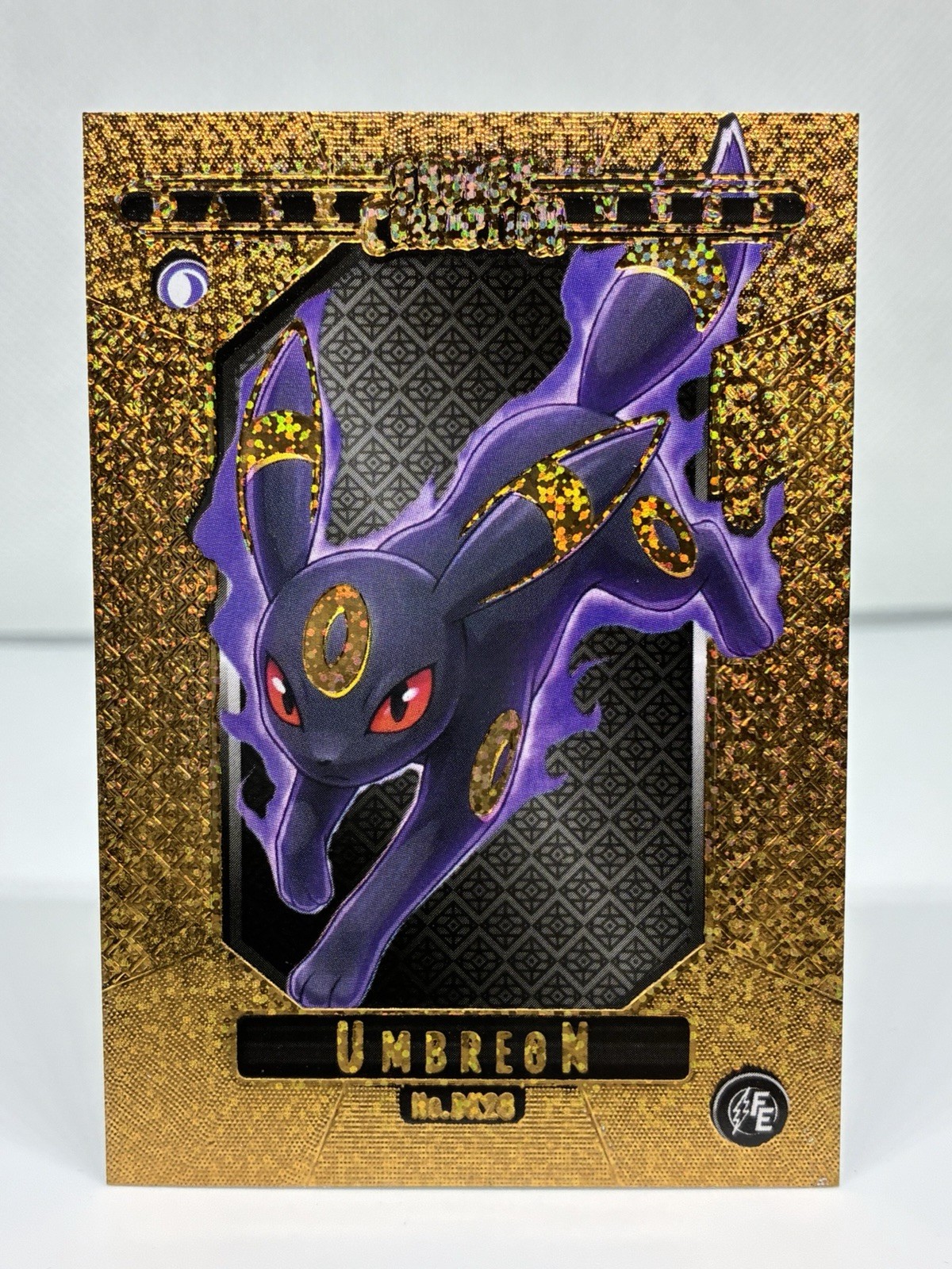 UMBREON (GOLD CHASE CARD) - SAVAGE CORRUPTION FLASH EDITION 2026 - POKEMON UMBREON (GOLD CHASE CARD) - SAVAGE CORRUPTION FLASH EDITION 2026 - POKEMON
