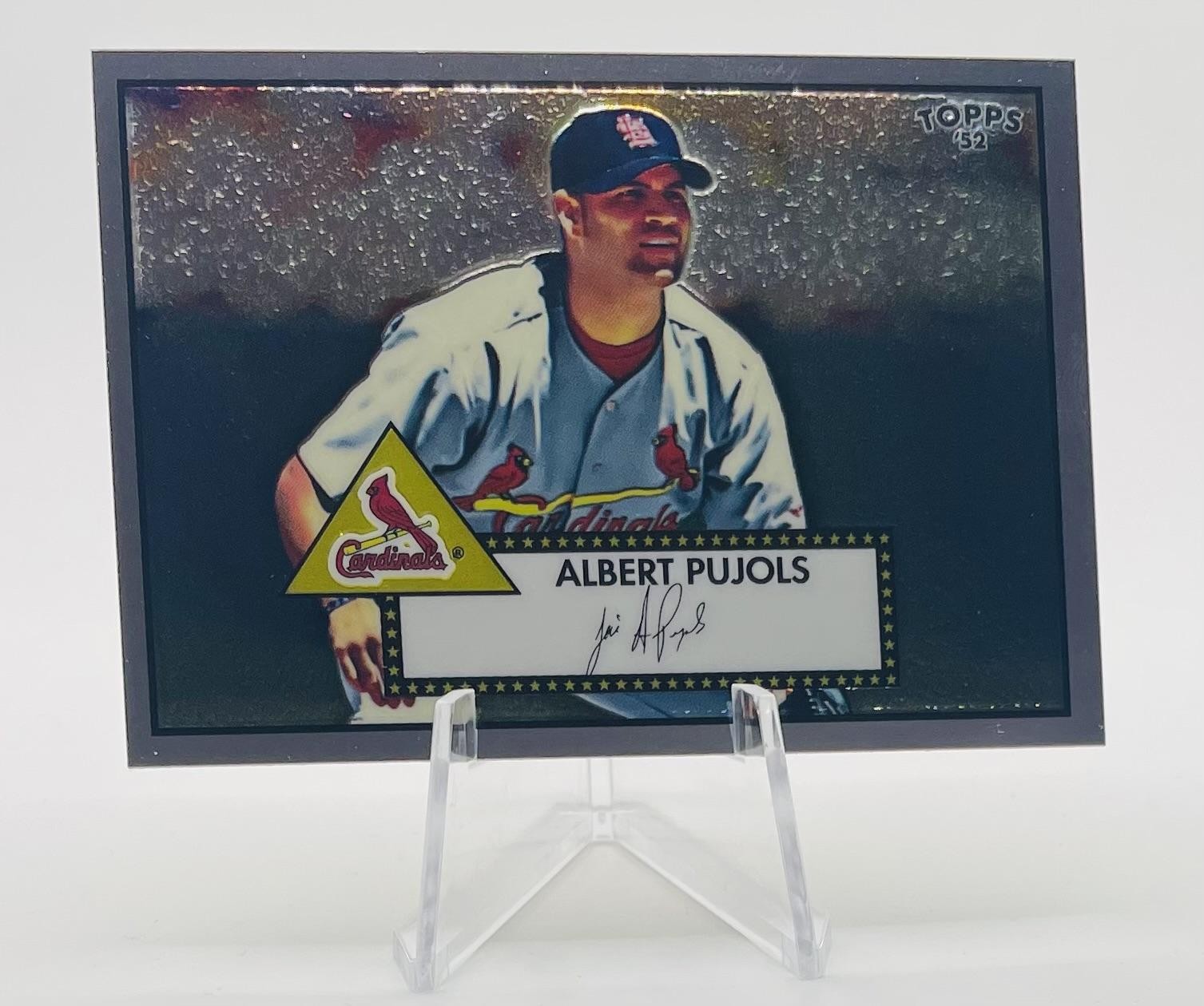 2006 Topps Chrome Albert Pujols DFC3 Debut Flashback 360/1952 2006 Topps Chrome Albert Pujols DFC3 Debut Flashback 360/1952