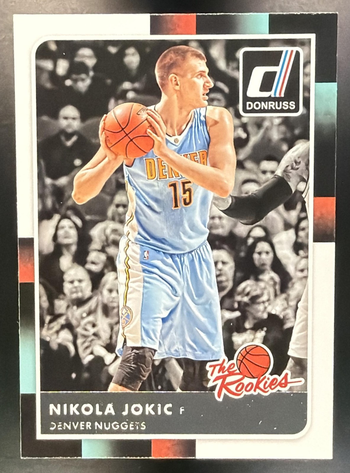 2015-16 Panini Donruss Nikola Jokic #43 The Rookies RC Nuggets