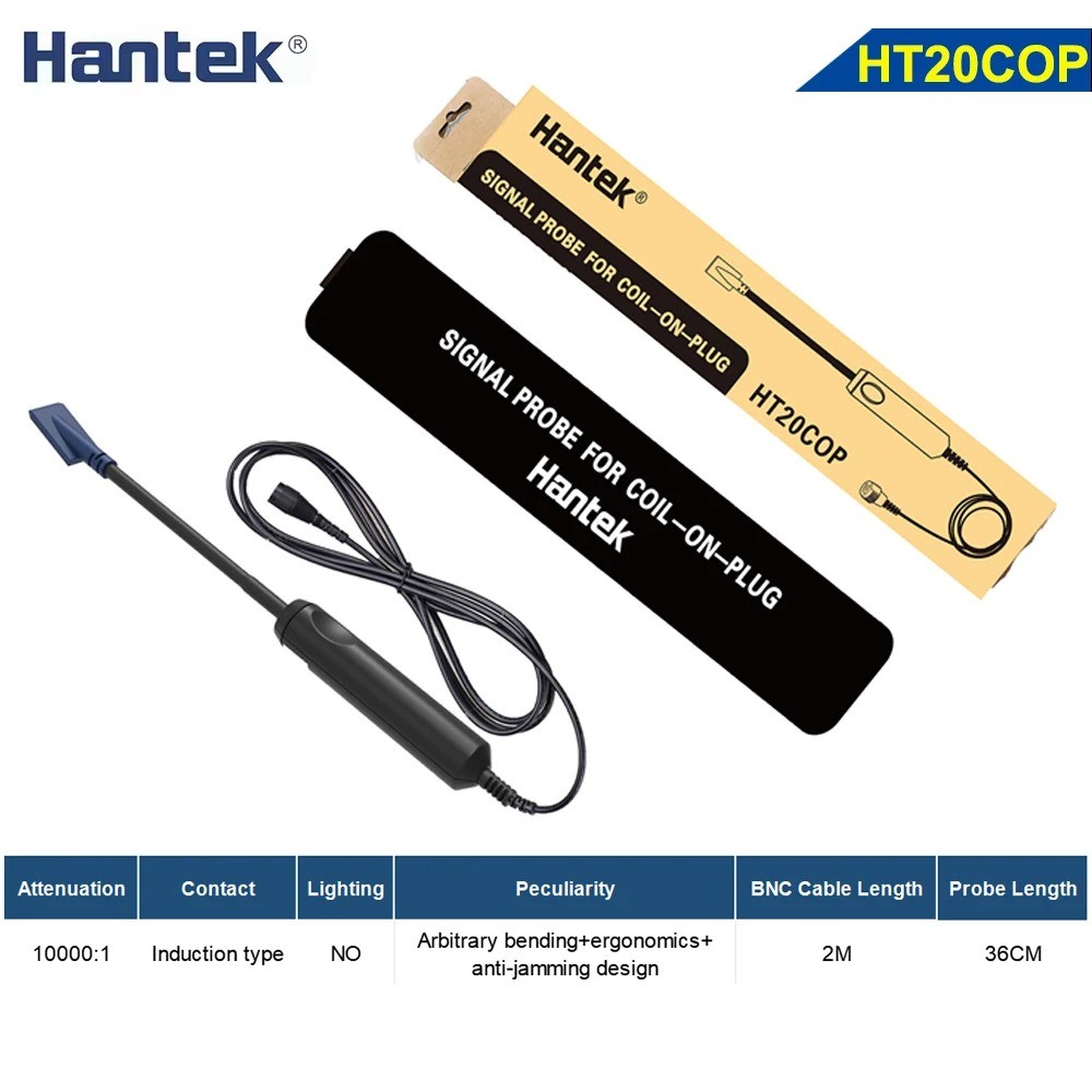 Hantek HT20COP HT25COP Coil-on-Plug Ignition Waveform Probe Scope Tool