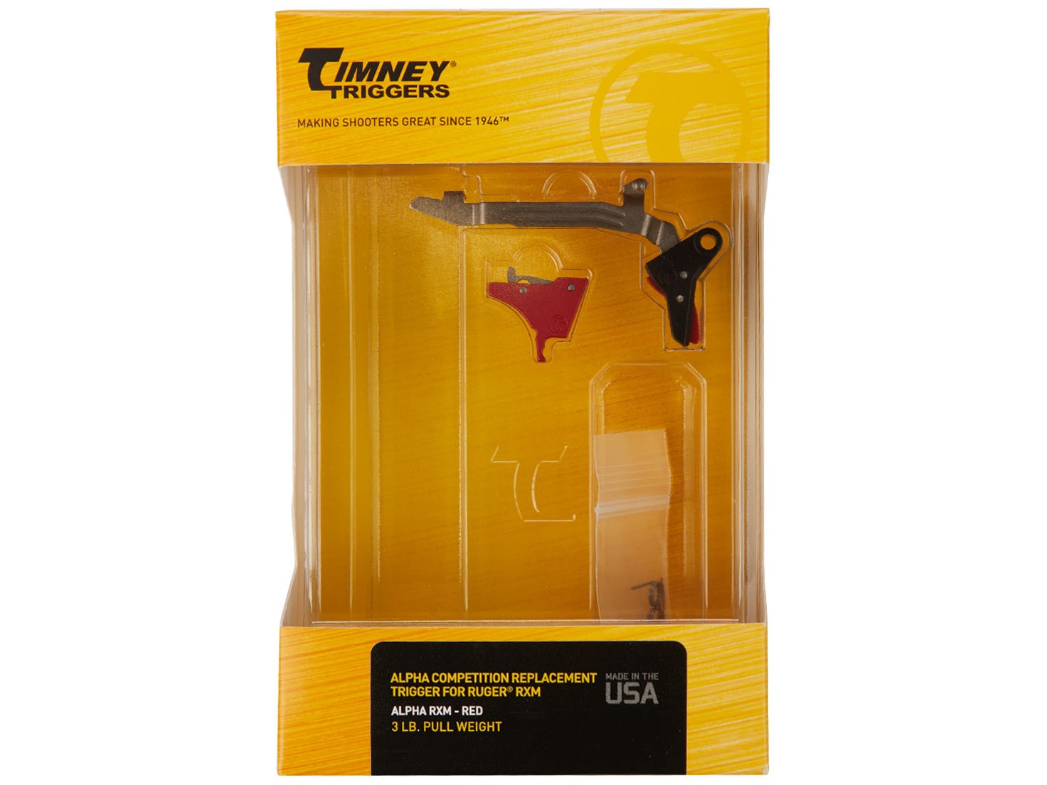 Timney Triggers Alpha Competition Trigger Assembly for Ruger RXM Timney Triggers Alpha Competition Trigger Assembly for Ruger RXM