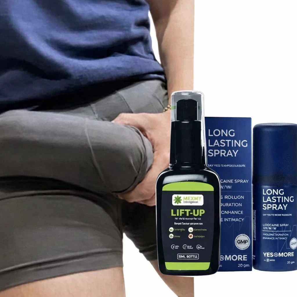 Male Enlargement Cream & Free Long Lasting Spray 50ml Faster Growth Boost X