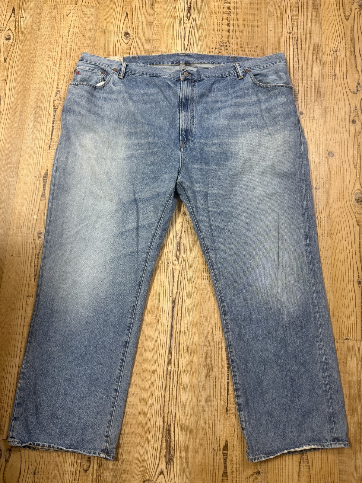 Vintage Polo Ralph Lauren Authentic Dungarees Jeans Men’s Size 50Bx30 Denim Big Vintage Polo Ralph Lauren Authentic Dungarees Jeans Men’s Size 50Bx30 Denim Big