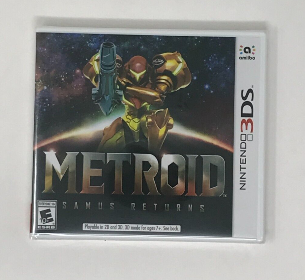 Metroid Samus Returns Nintendo 3DS Brand New & Factory Sealed Metroid Samus Returns Nintendo 3DS Brand New & Factory Sealed