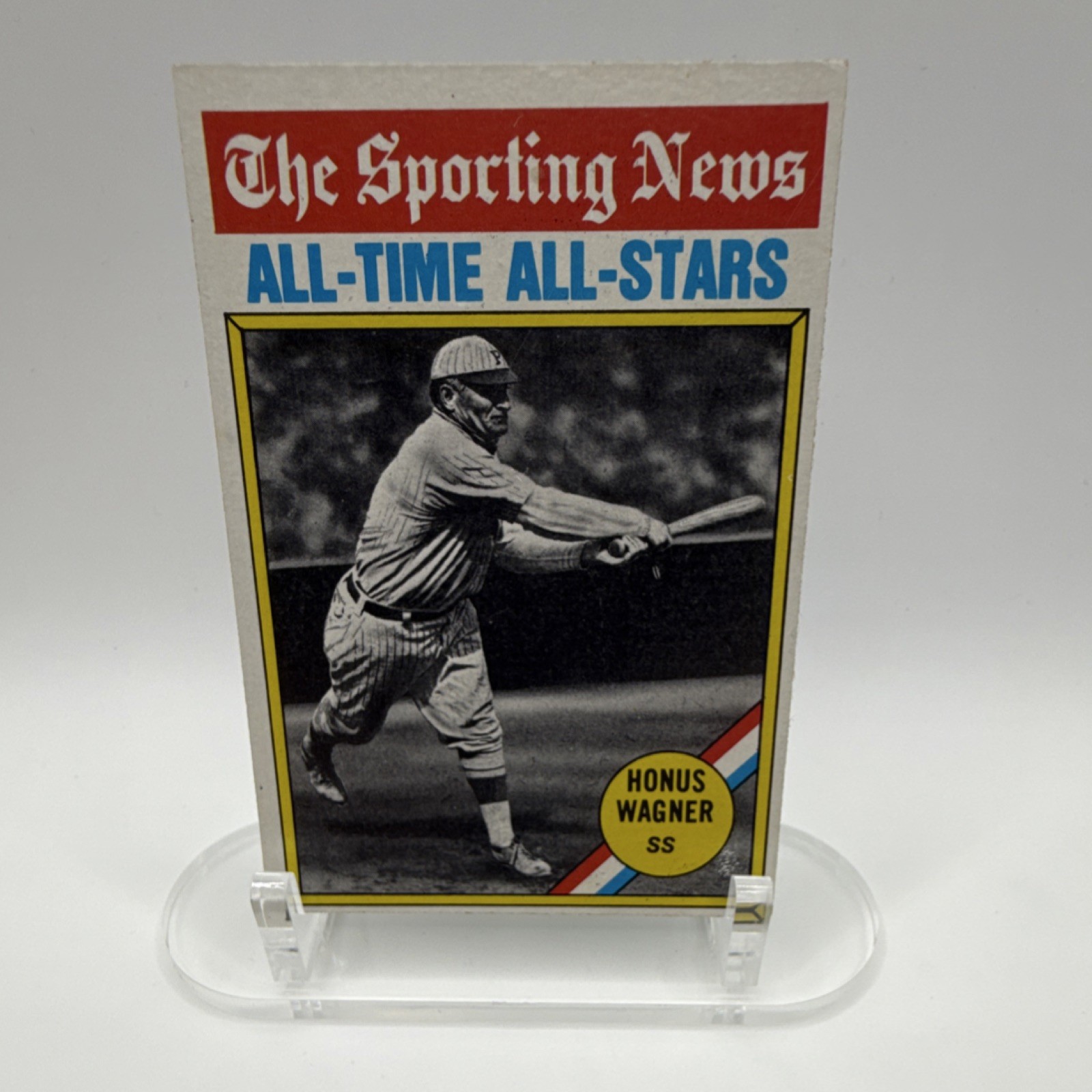 🔥🔥Honus Wahner Topps 1976 All-Time All-Stars #344 Pirates🔥🔥 🔥🔥Honus Wahner Topps 1976 All-Time All-Stars #344 Pirates🔥🔥