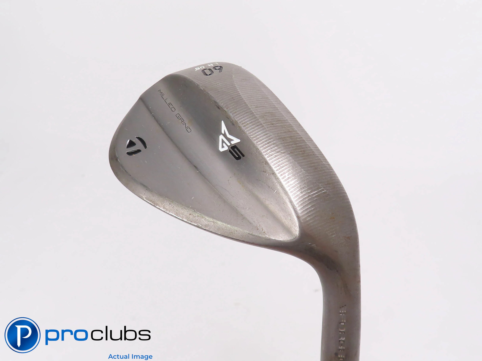 TOUR ISSUE TaylorMade MG5 Raw 2-DOT (LB 08*) 60* Wedge S400 Stiff #517617