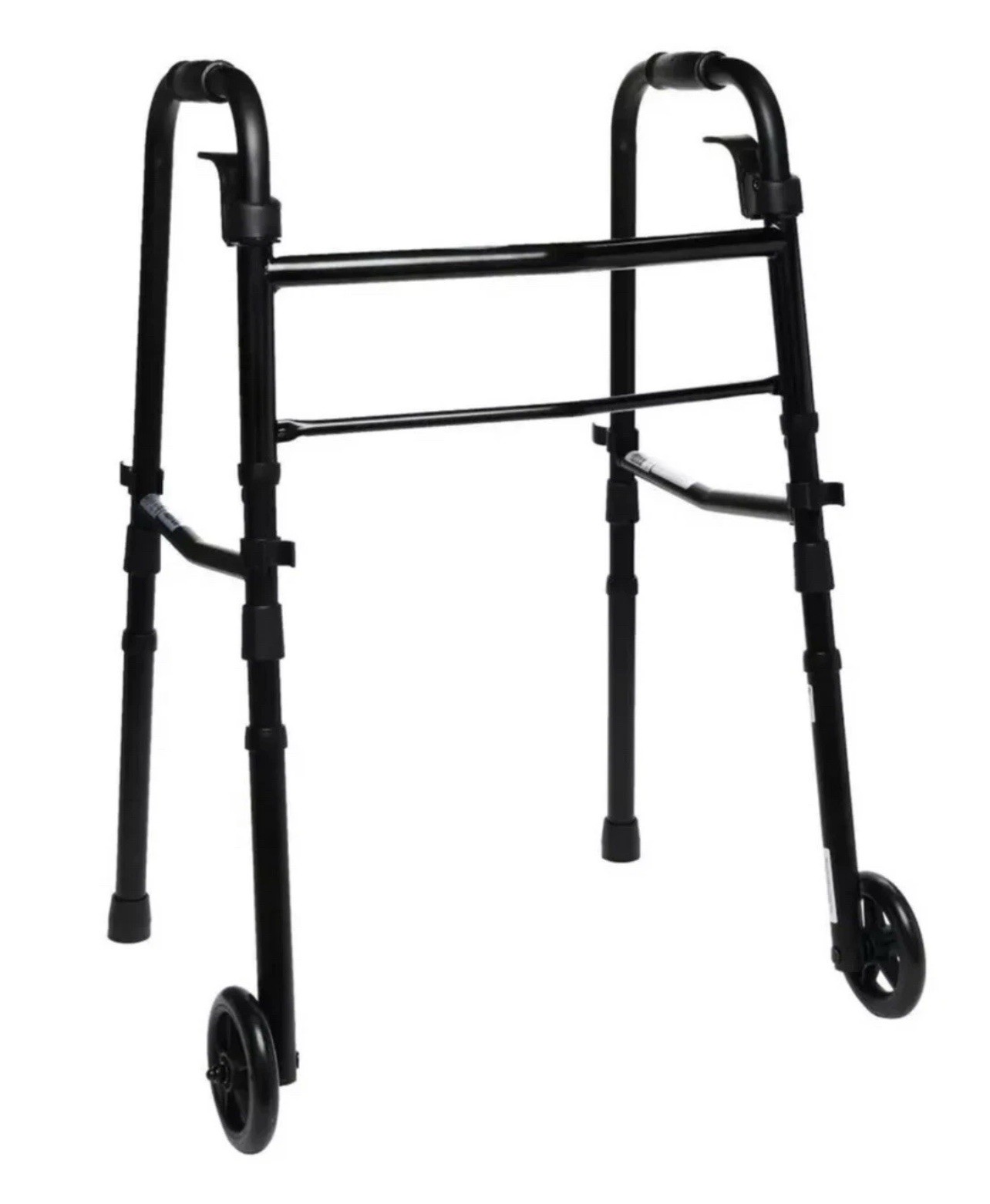 Equate - Mobility Folding Walker with Wheels & Box - Black - Brand New Equate - Mobility Folding Walker with Wheels & Box - Black - Brand New
