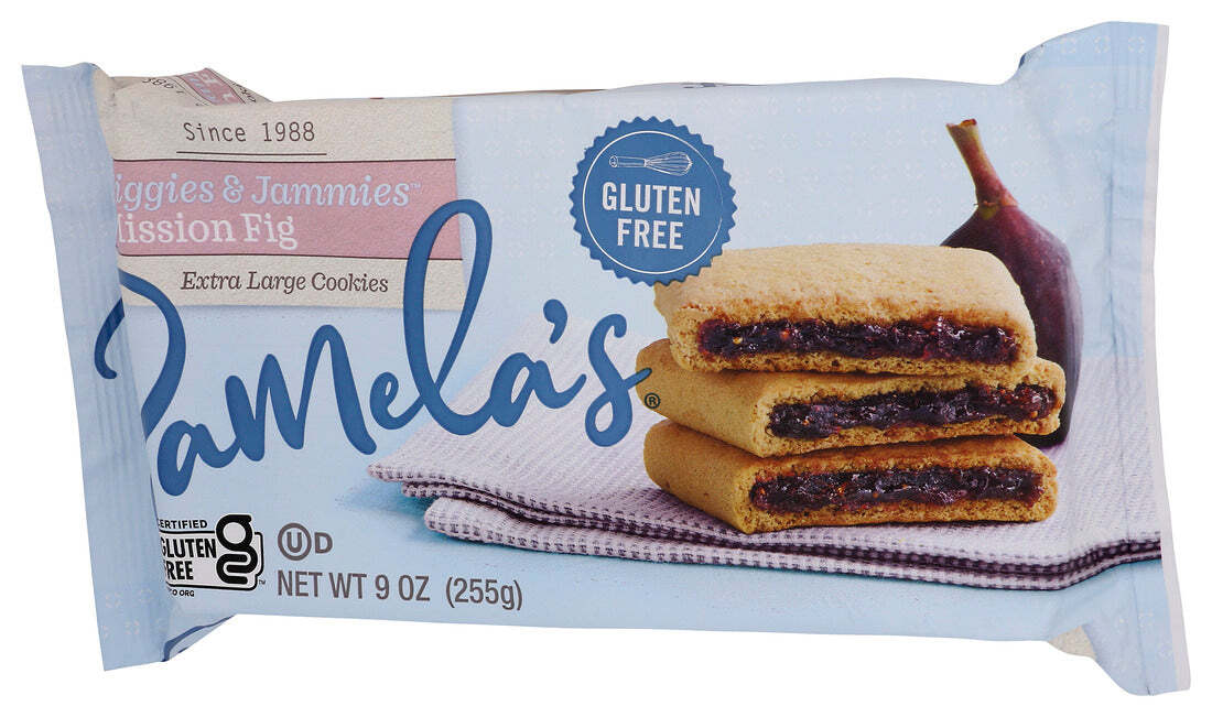 Pamela\'S  Gluten Free Cookies Mission Fig Figgies And Jammies  9 Oz