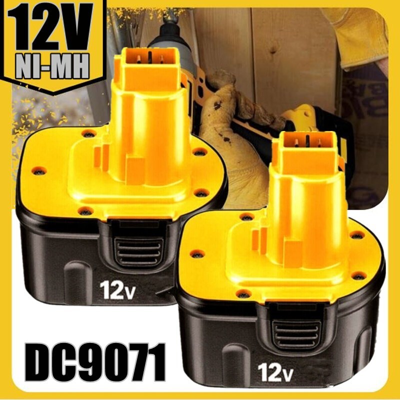2/4PACK 12V 3.6AH Battery for DEWALT DC9071 DW9071 DW9072 DW953 DW965 DW972