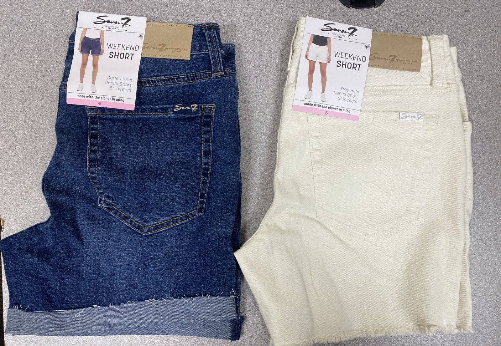 SEVEN7 Weekend Shorts Women Choose Size and Color NWT SEVEN7 Weekend Shorts Women Choose Size and Color NWT