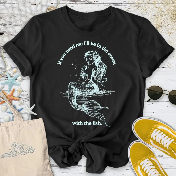 I'll be In The Ocean T Shirt