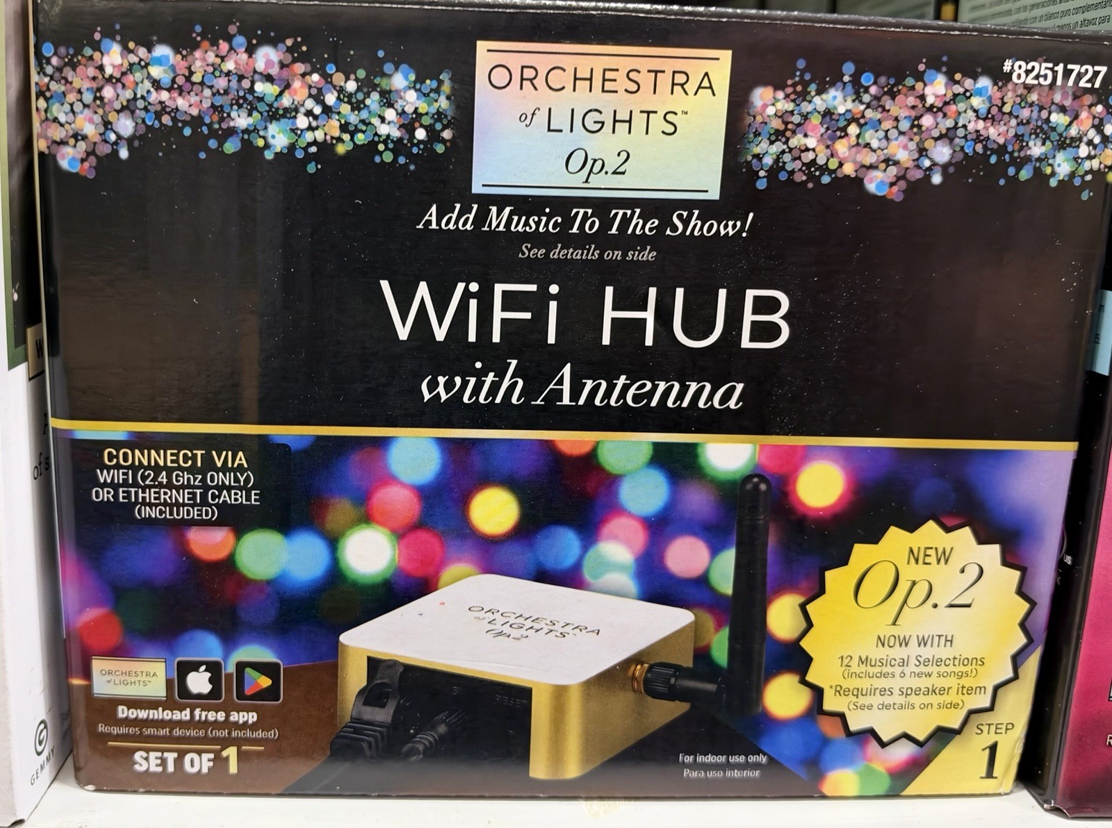 Gemmy Orchestra of Lights Wifi Hub OP2 & Legacy Lights 2026 Model - NEW Gemmy Orchestra of Lights Wifi Hub OP2 & Legacy Lights 2026 Model - NEW