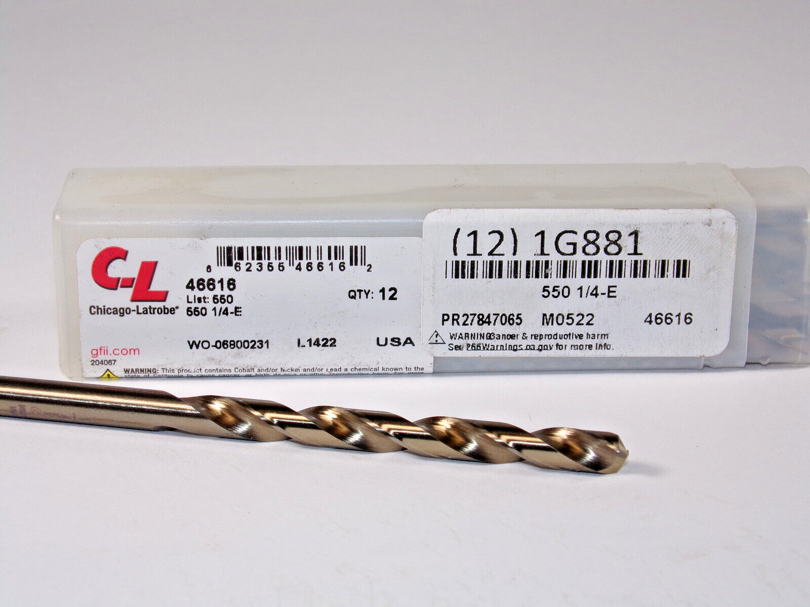 NEW Chicago-Latrobe 46616 1/4 NEW Chicago-Latrobe 46616 1/4