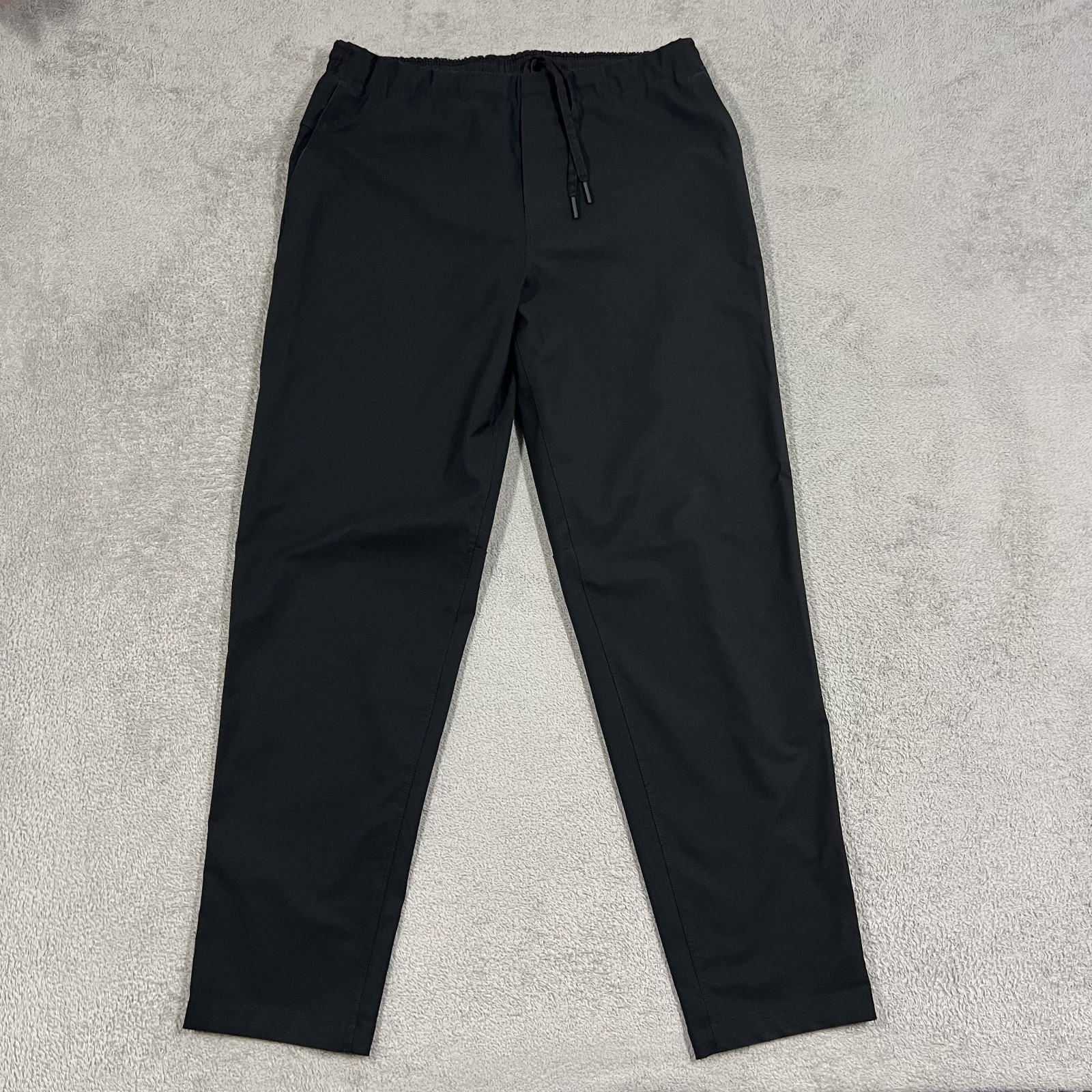 Lululemon New Venture Trouser Twill Pants Mens Large Black 