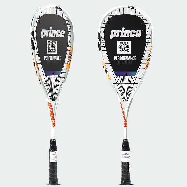 Prince Hyper Elite 500 Squash Racquet Racket 120g 484cm² 16x17 Basic String 1pc