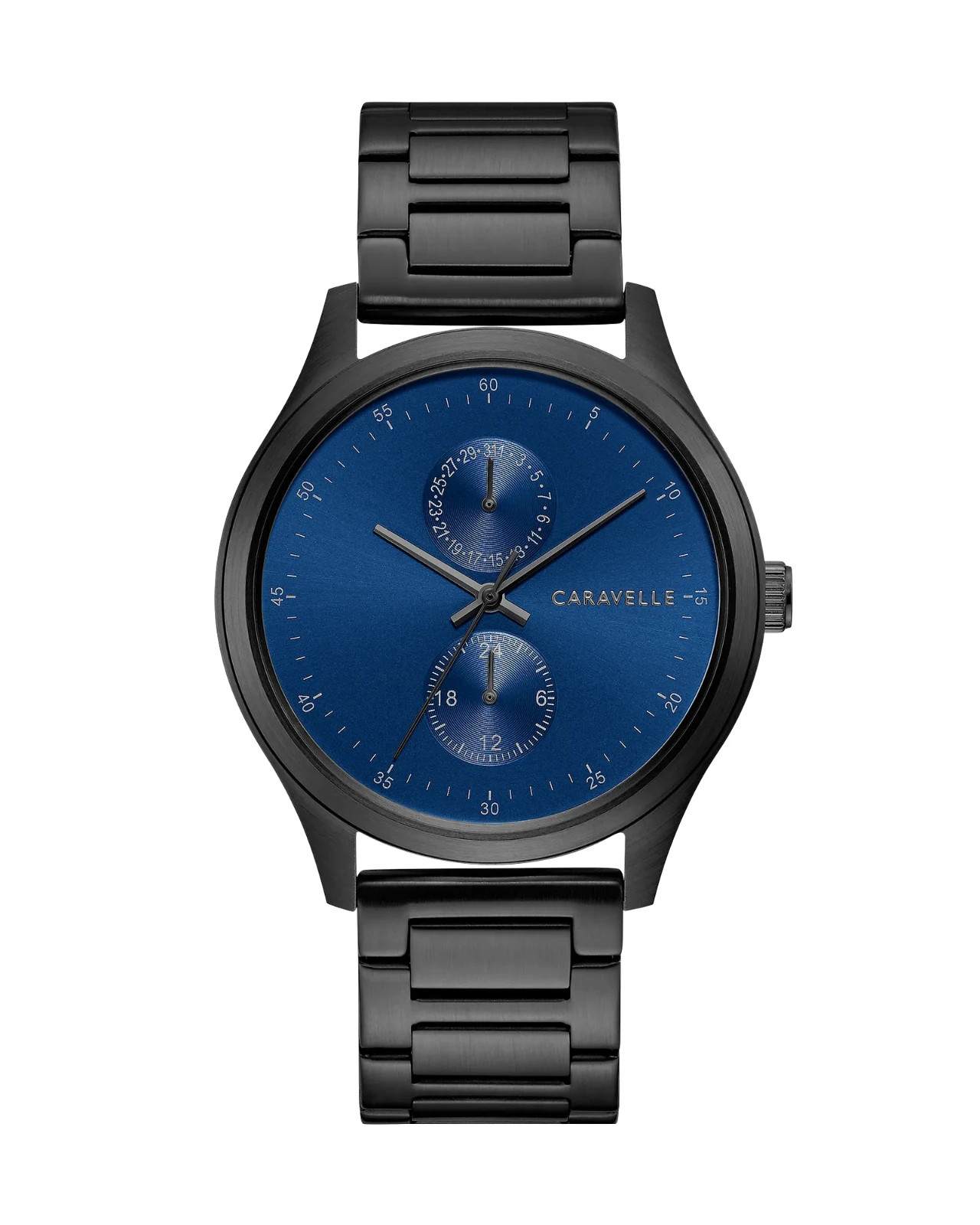 Caravelle by BuMin Max 41mm Black Stainless Steel Case, Black Stainless 45C116 Caravelle by BuMin Max 41mm Black Stainless Steel Case, Black Stainless 45C116
