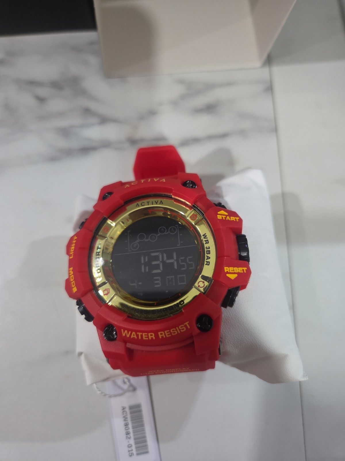 🔥Activa Summit X Invicta Digital Sport Watch 50mm Red / Yellow ACW8082-015 NIB 🔥Activa Summit X Invicta Digital Sport Watch 50mm Red / Yellow ACW8082-015 NIB