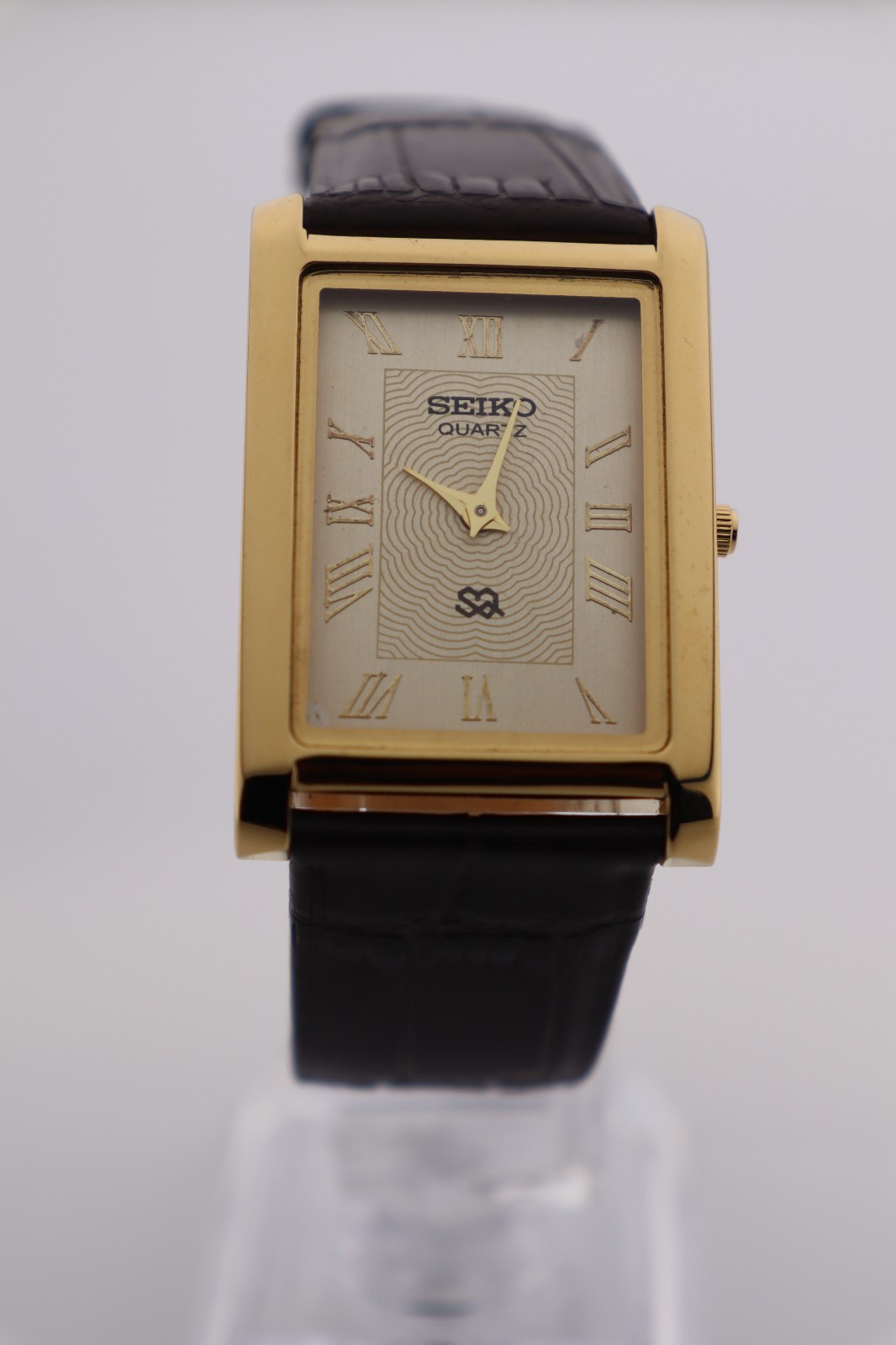 Vintage Seiko Slim Tank Japan Movement Men's Wrist Watch - (  )