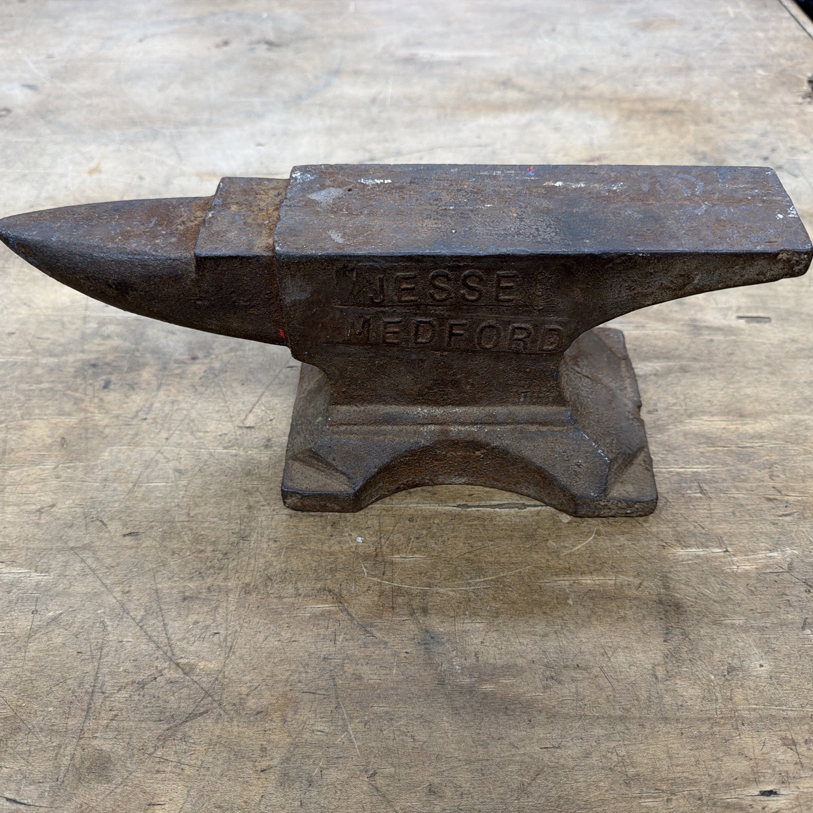 22.4 Lb Antique Anvil Rare Size excellent shape 22.4 Lb Antique Anvil Rare Size excellent shape