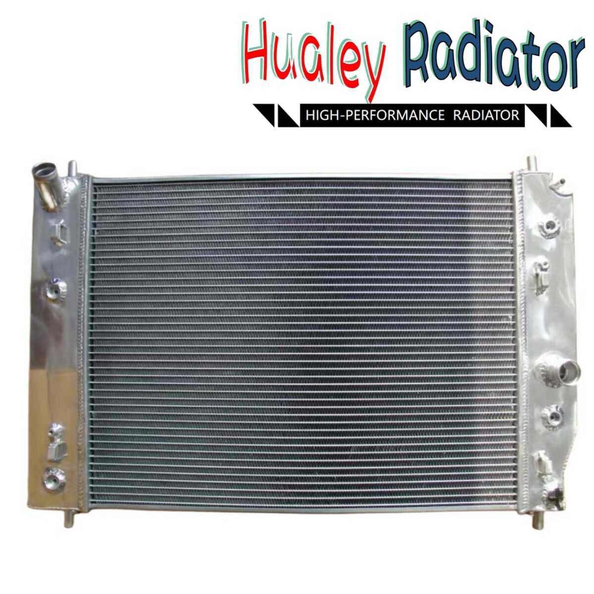 3 Rows Aluminum Radiator For 05-2013 Chevy Corvette C6 V8 Double Oil cooler