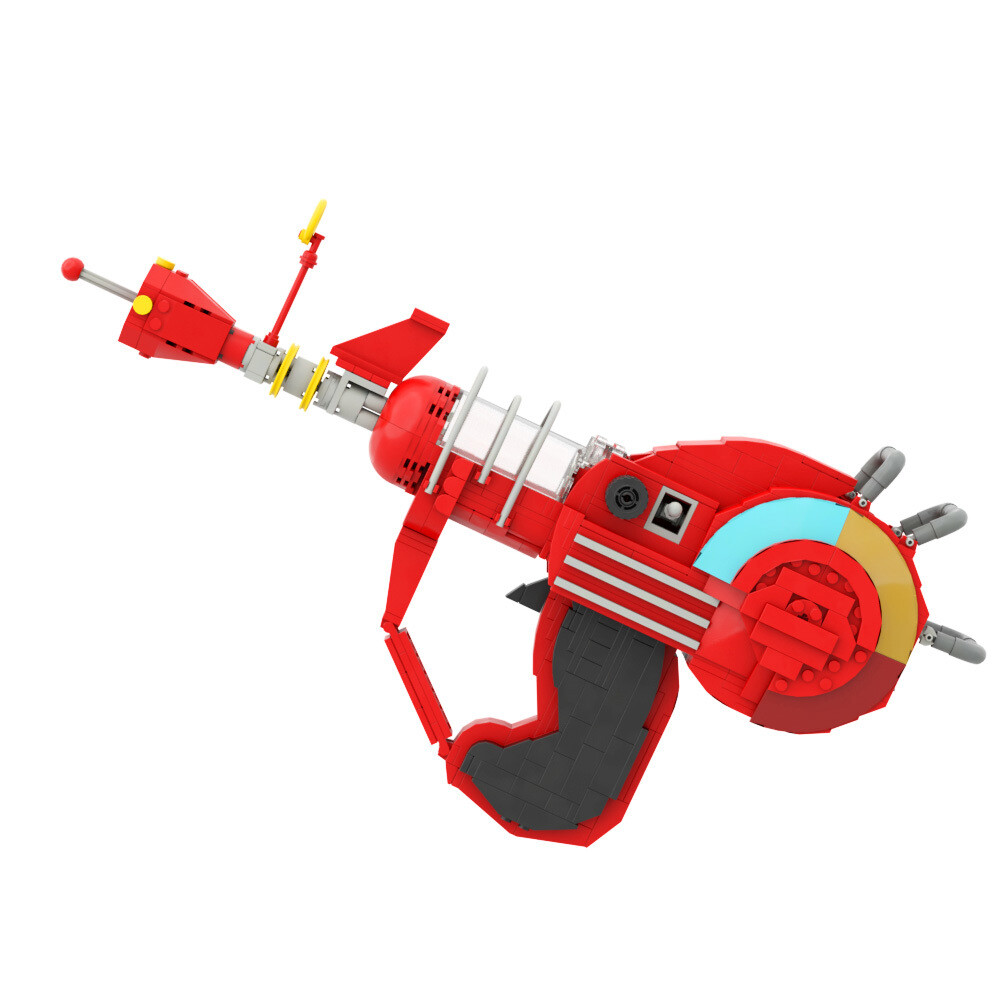 YOUFOY Miracle Weapon in the Game: Ray Gun / Laser Gun Model 680 Pieces Toys