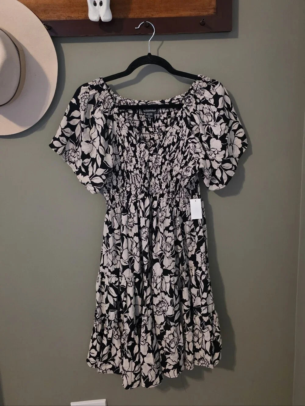 Angie New Floral Dress Casual Festival Outdoor Travel Resortwear Vacation