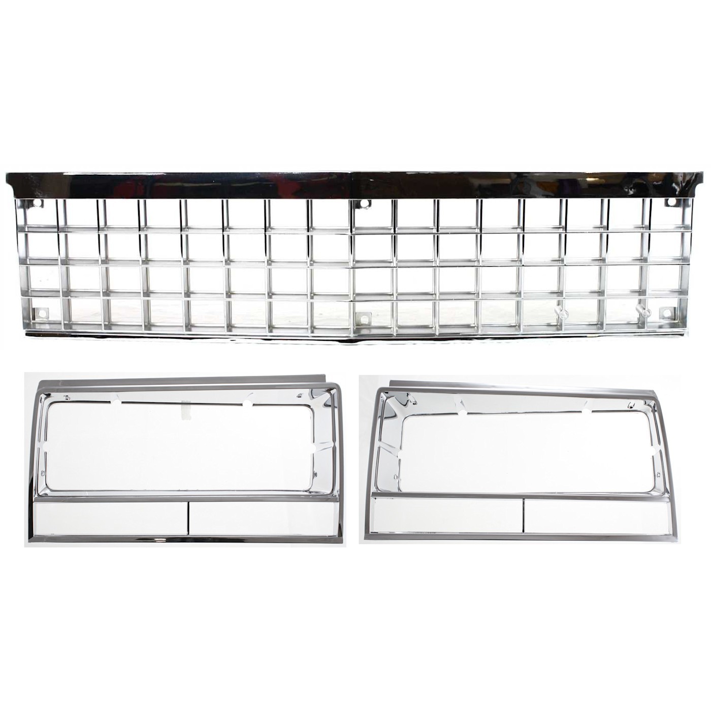 Grille and Headlight Door Kit For 1982-1987 Chevrolet El Camino 1982-1983 Malibu