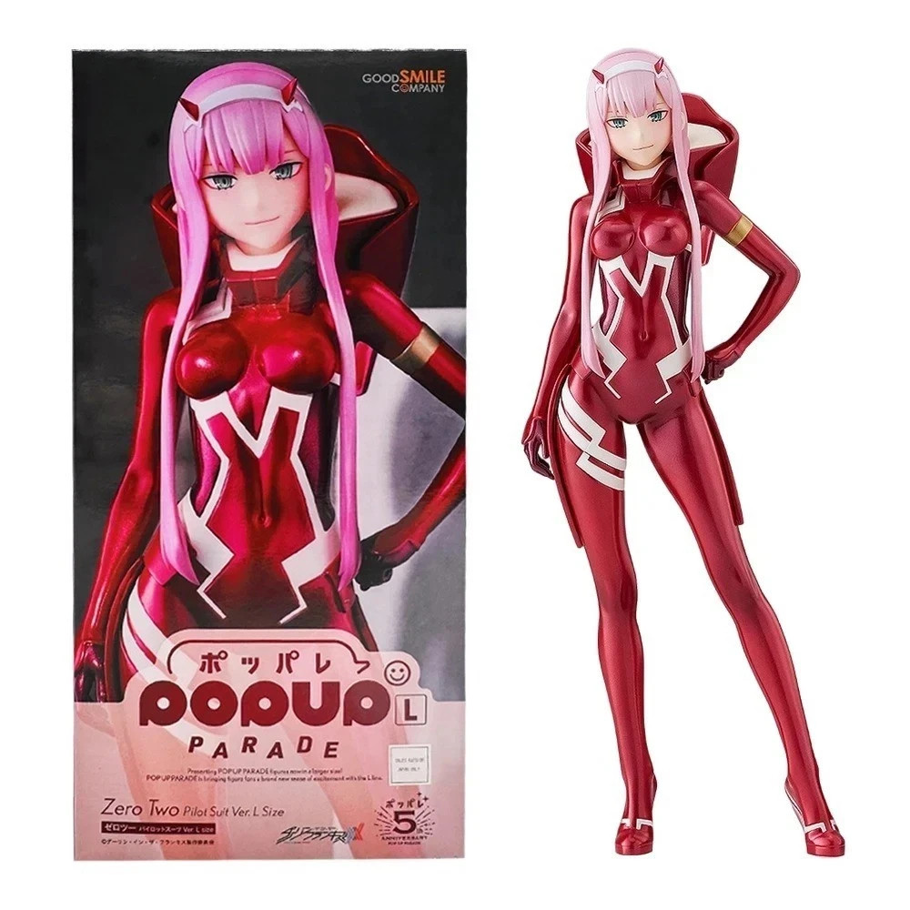 Darling in the FranXX Zero Two 1/7   23cm PVC Anime Figure Statue ( no box )