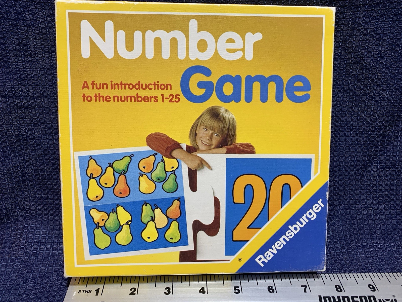 Ravensburger - Number Game - Vintage - 1986 - Complete - - Rare Ravensburger - Number Game - Vintage - 1986 - Complete - - Rare