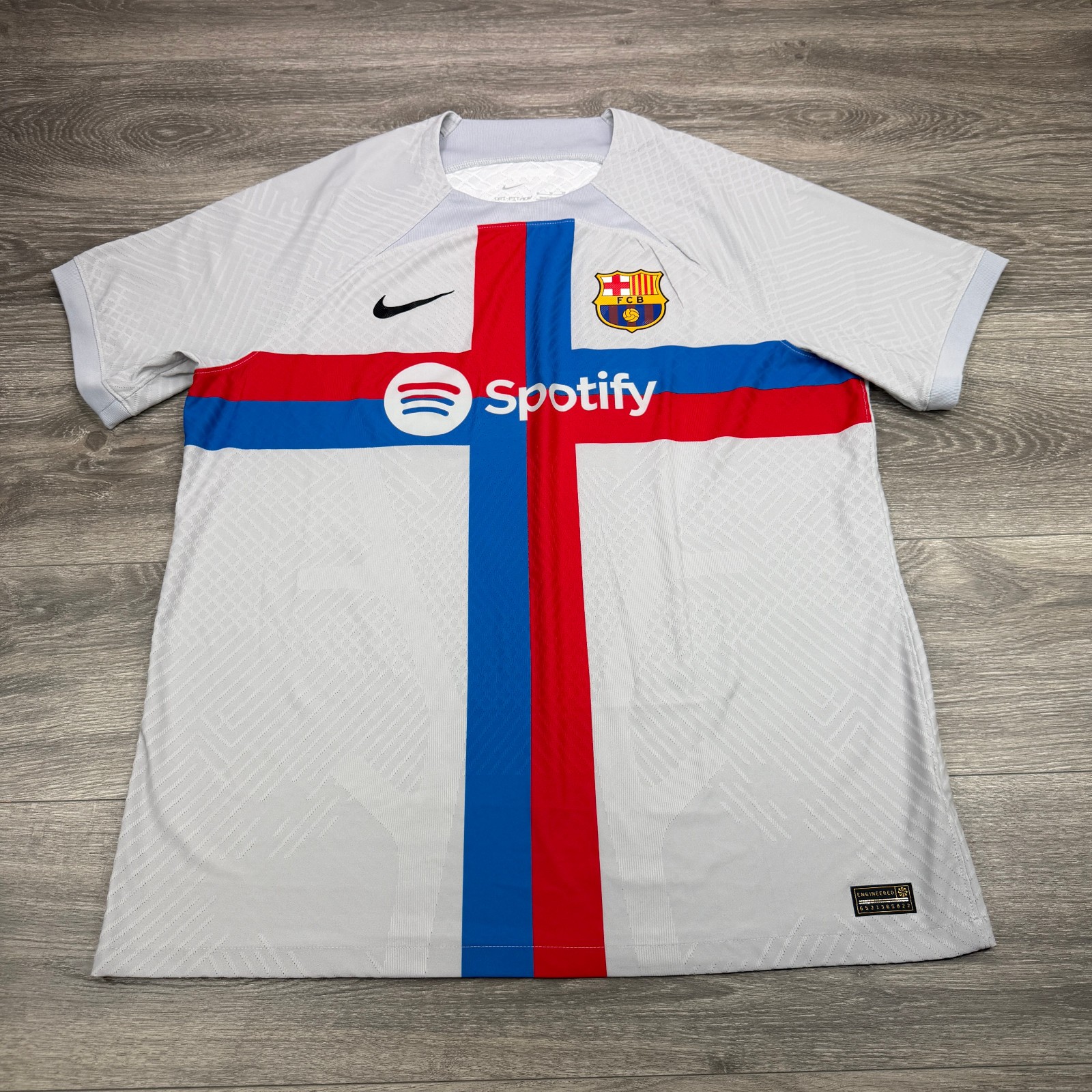 Nike FC Barcelona 2022/23 Third Match Jersey Mens XL Dri-FIT ADV #13 DN2706-042 Nike FC Barcelona 2022/23 Third Match Jersey Mens XL Dri-FIT ADV #13 DN2706-042