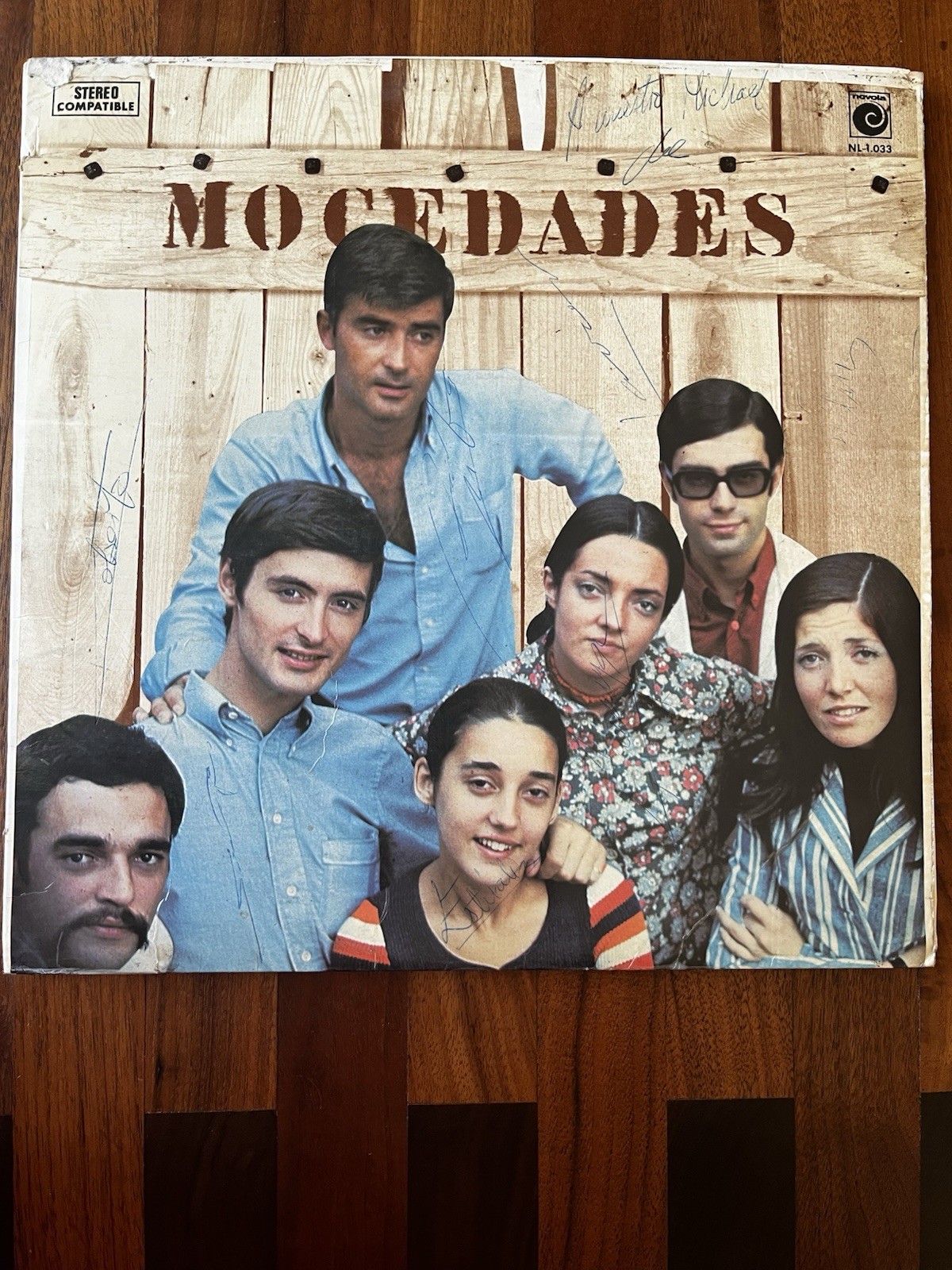 Mocedades - Novola 1972 LP. Collectors Item. Signed by each Singer