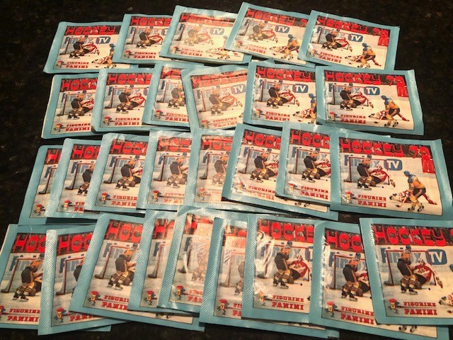 1979 1980 79 Panini World Ice Hockey Stickers Lot (28) Unopened Sealed Packs 1979 1980 79 Panini World Ice Hockey Stickers Lot (28) Unopened Sealed Packs