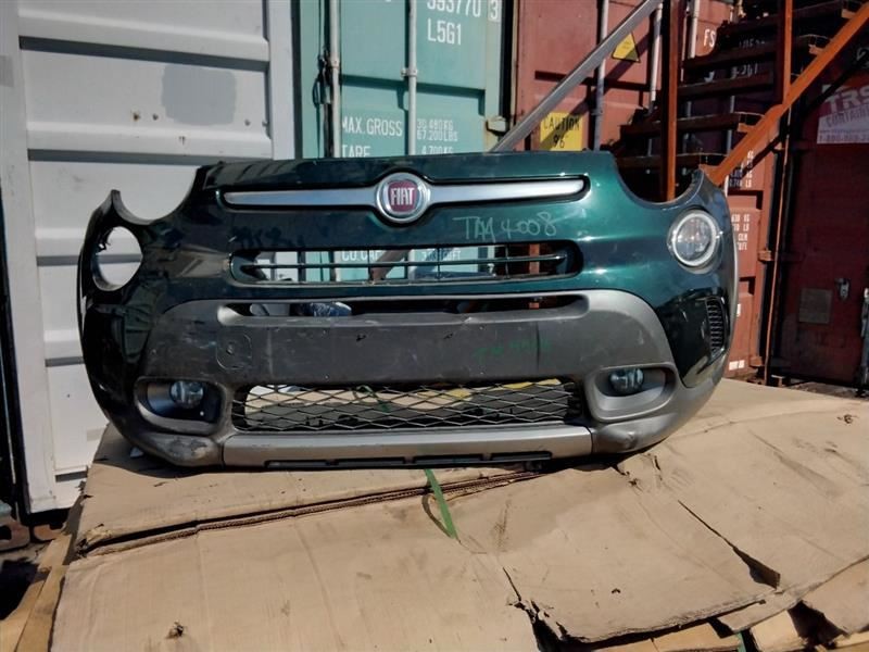 Front Bumper 4 Door L Model Trekking Fog Lamps Fits 14-17 FIAT 500 2994