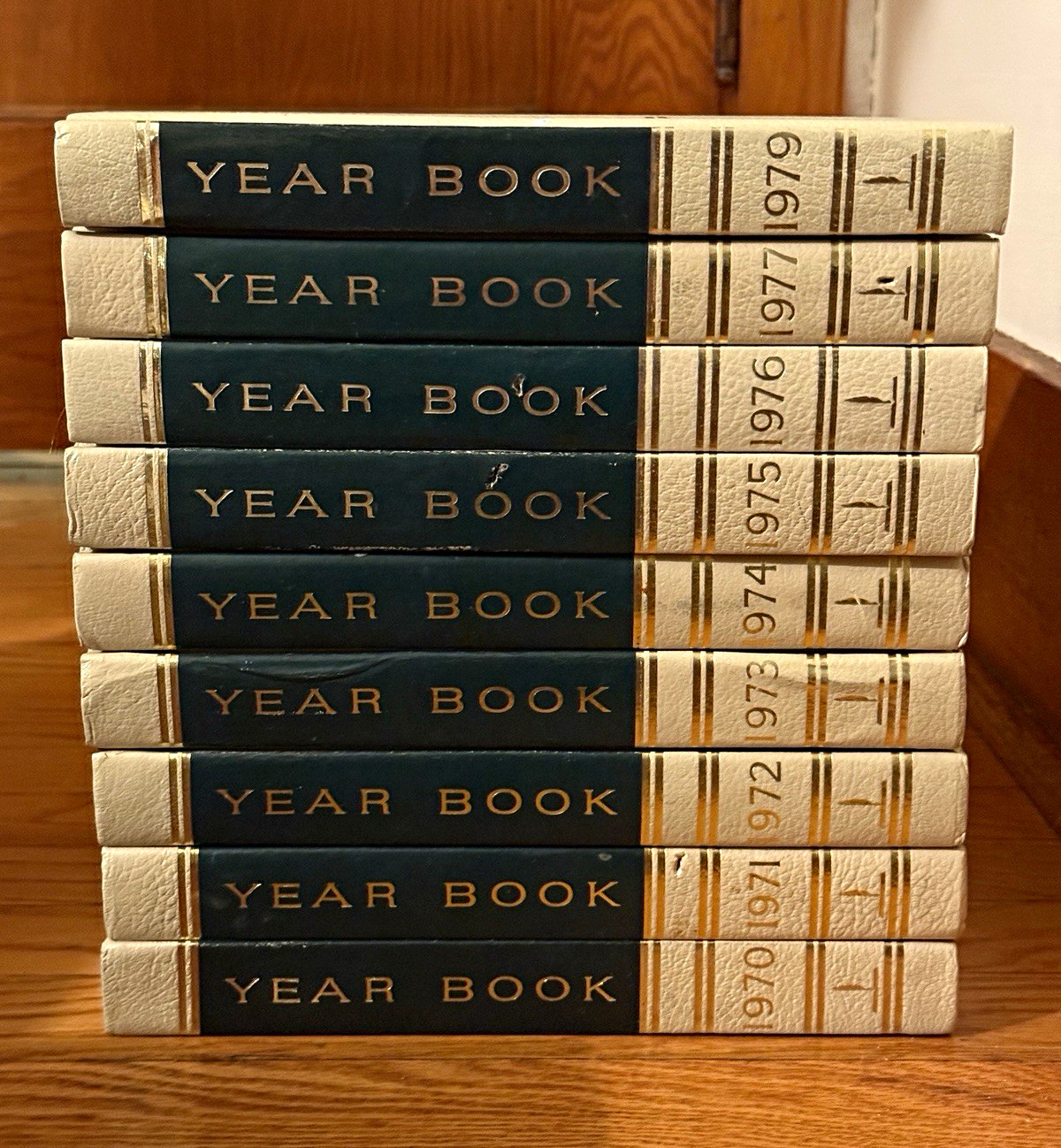 The World Book Year Book 1970s Hardcover Set (Missing 1978) World History The World Book Year Book 1970s Hardcover Set (Missing 1978) World History