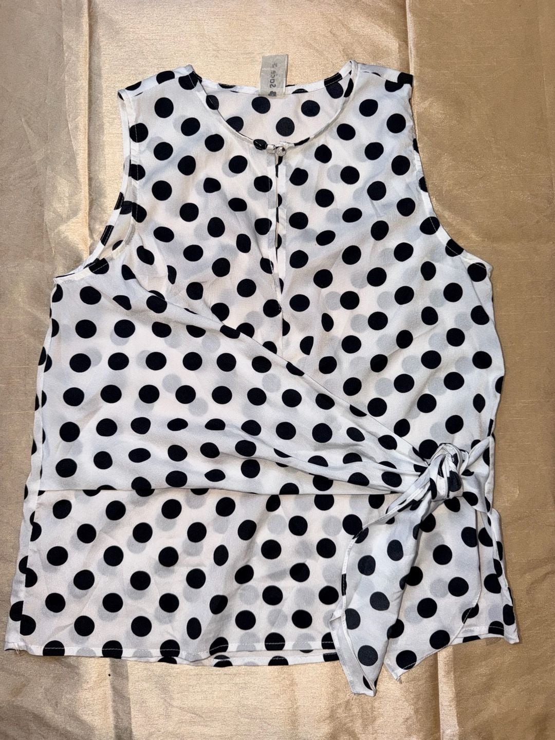 SAĆE Polka Dot Blouse Size M SAĆE Polka Dot Blouse Size M