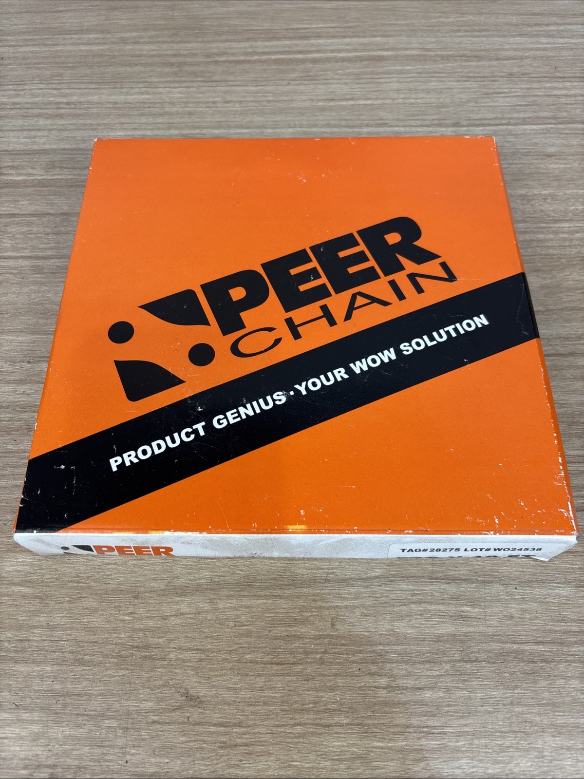 PEER CHAIN Roller Chain 60R x 10FT New In Box PEER CHAIN Roller Chain 60R x 10FT New In Box