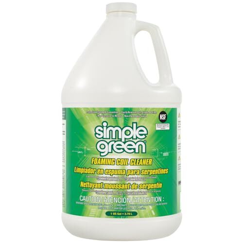Simple Green Foaming Coil Cleaner 128 Fl Oz Non Caustic Heavy Duty Cleaner Simple Green Foaming Coil Cleaner 128 Fl Oz Non Caustic Heavy Duty Cleaner