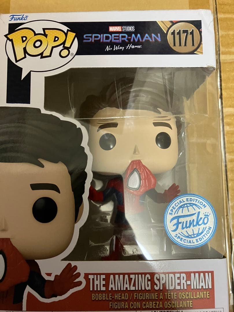funko pop the amazing spiderman spiderman figure