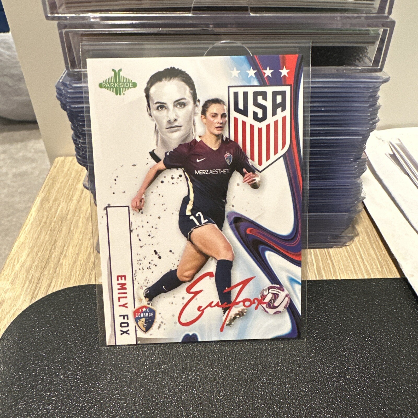 EMILY FOX 2023 Parkside USWNT #1 One Nation One Team TEAM USA QTY EMILY FOX 2023 Parkside USWNT #1 One Nation One Team TEAM USA QTY