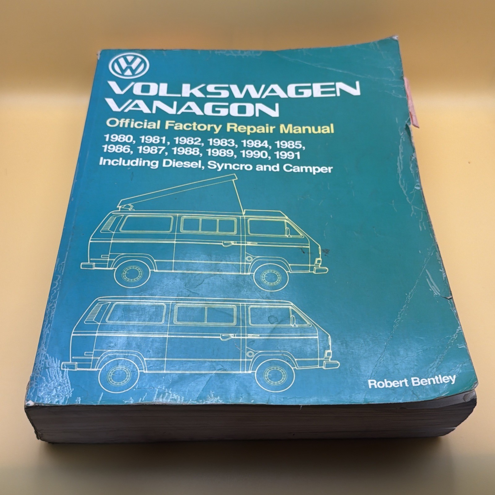 Volkswagen Vanagon Official Factory Repair Manual 1980-1991