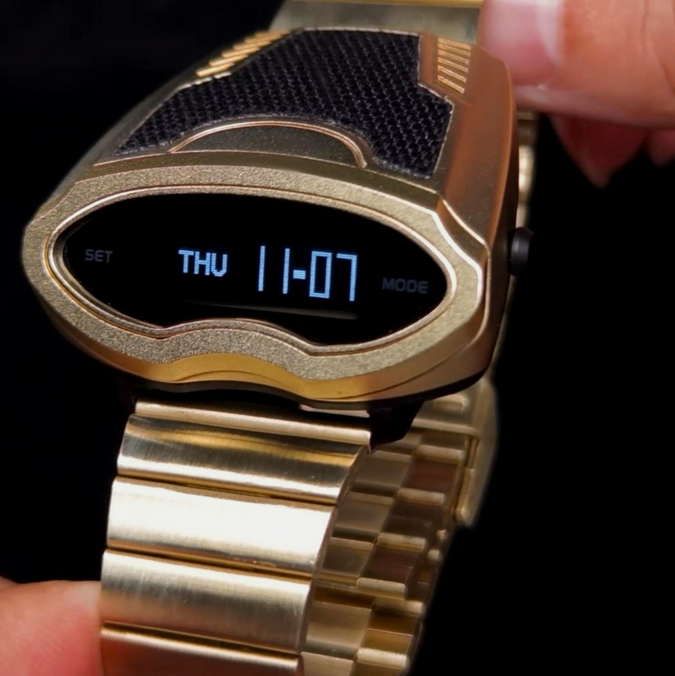 Benlydesign S2000 LED Retro Steampunk Digital Watch for Men 1970s Vintage Style Benlydesign S2000 LED Retro Steampunk Digital Watch for Men 1970s Vintage Style