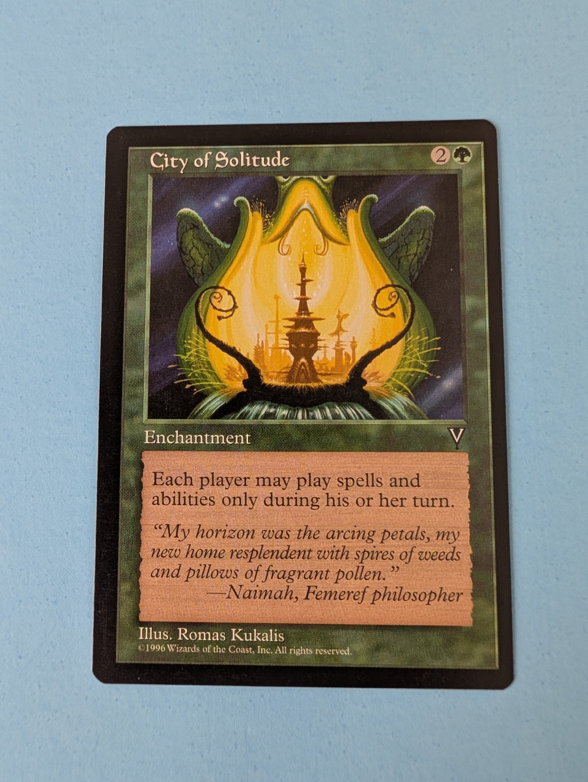 City of Solitude Visions MTG LP City of Solitude Visions MTG LP