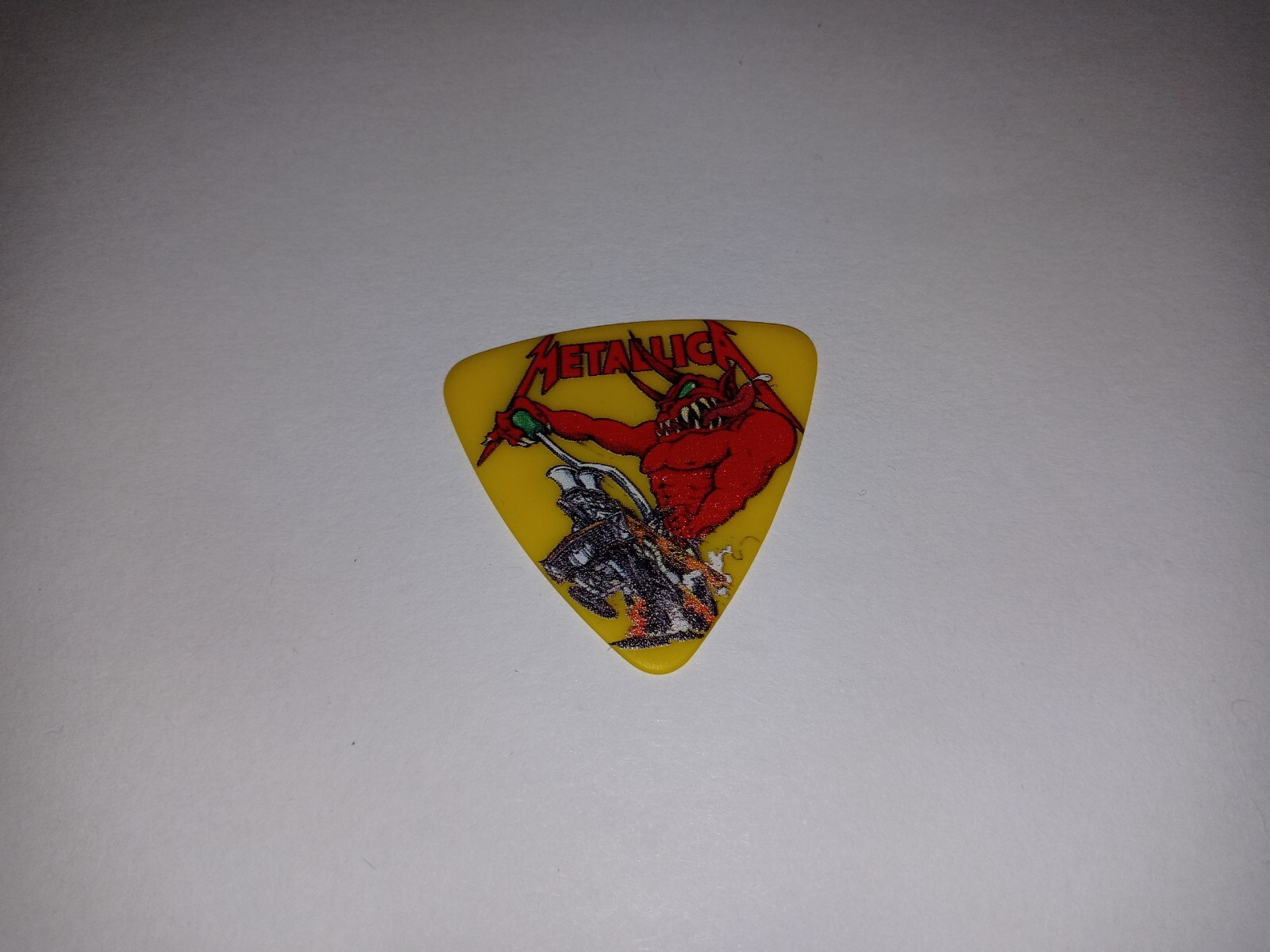METALLICA Soldier Field 72 Seasons 2024 Concert Tour Devil Bass GUITAR PICK METALLICA Soldier Field 72 Seasons 2024 Concert Tour Devil Bass GUITAR PICK