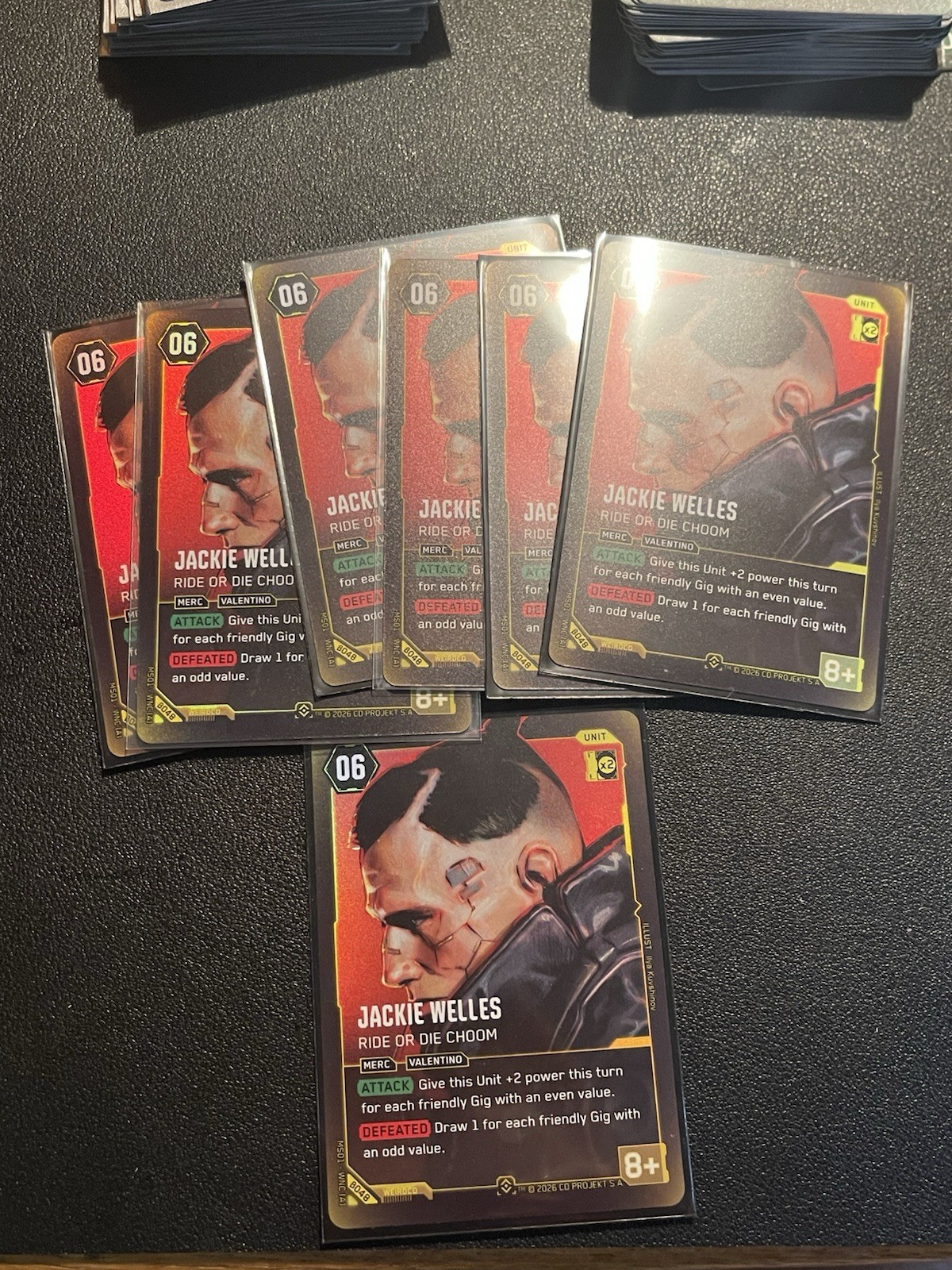 Cyberpunk TCG Beta Jackie Welles Ride Or Die Choom 48 Epic Foil Cyberpunk TCG Beta Jackie Welles Ride Or Die Choom 48 Epic Foil