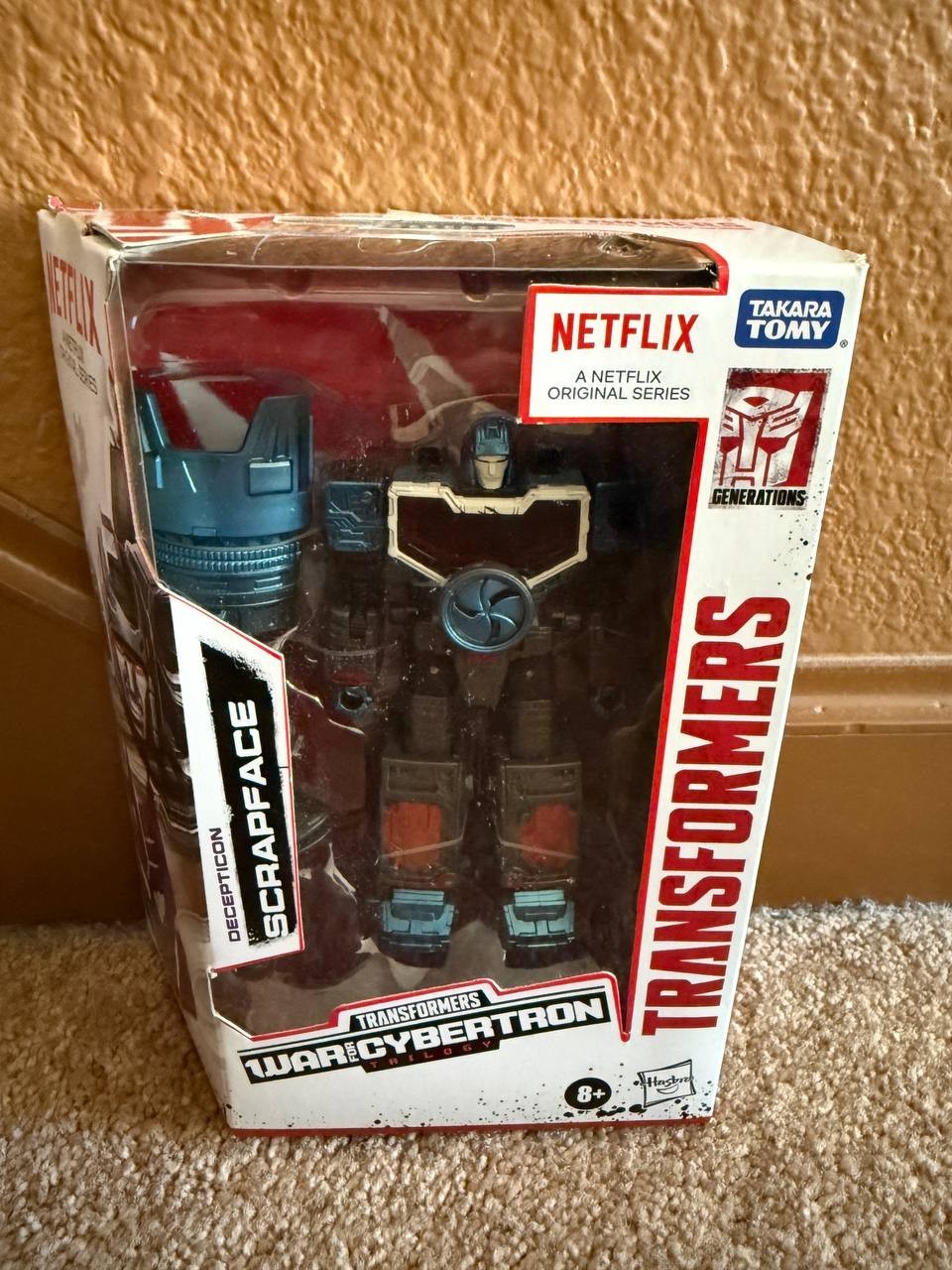 *NEW* SCRAPFACE Hasbro Transformers Netflix War for Cybertron - Deluxe Class Act *NEW* SCRAPFACE Hasbro Transformers Netflix War for Cybertron - Deluxe Class Act