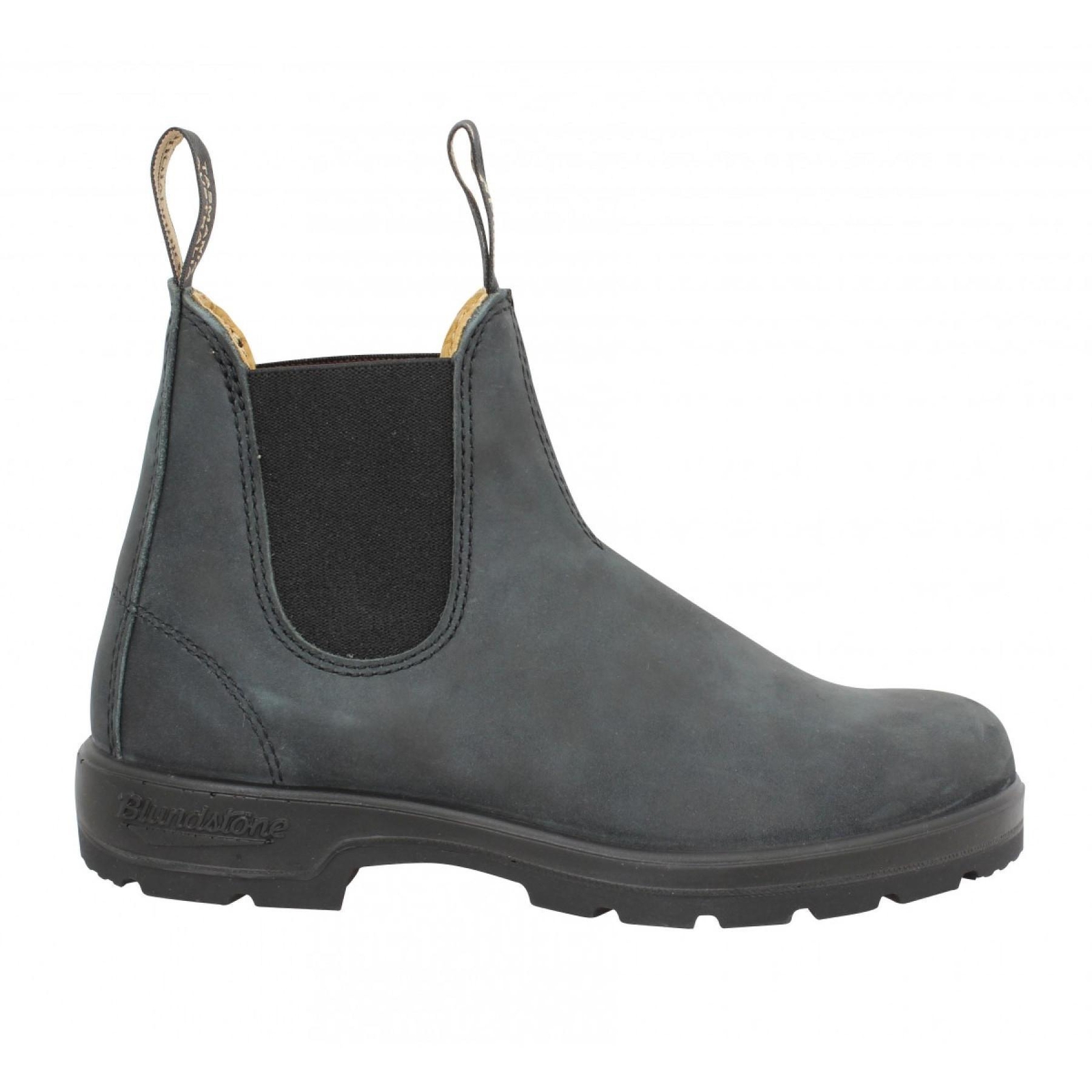 Blundstone 587 Men\'s Classic Chelsea Boots Rustic dark Gray Black