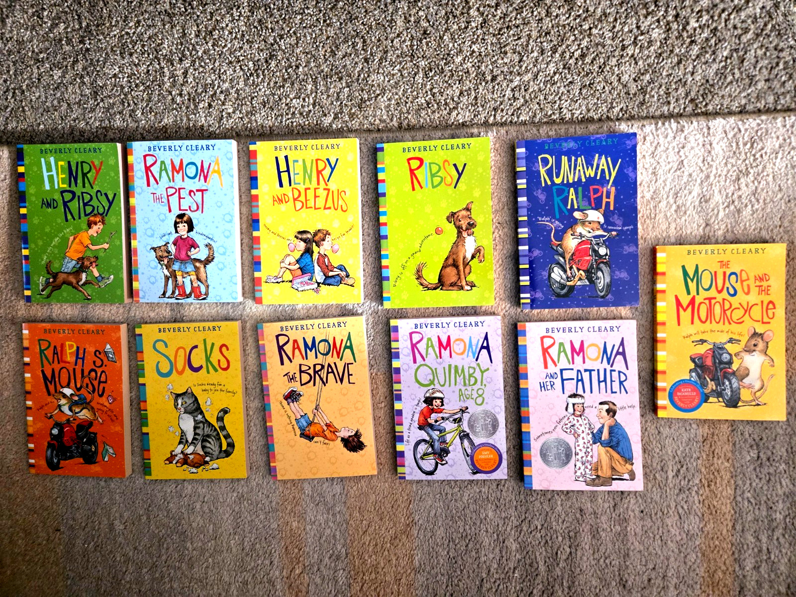 Lot of 11 vintage Beverly Cleary paperbacks- Ramona, Ribsy, Mouse, Henry Lot of 11 vintage Beverly Cleary paperbacks- Ramona, Ribsy, Mouse, Henry