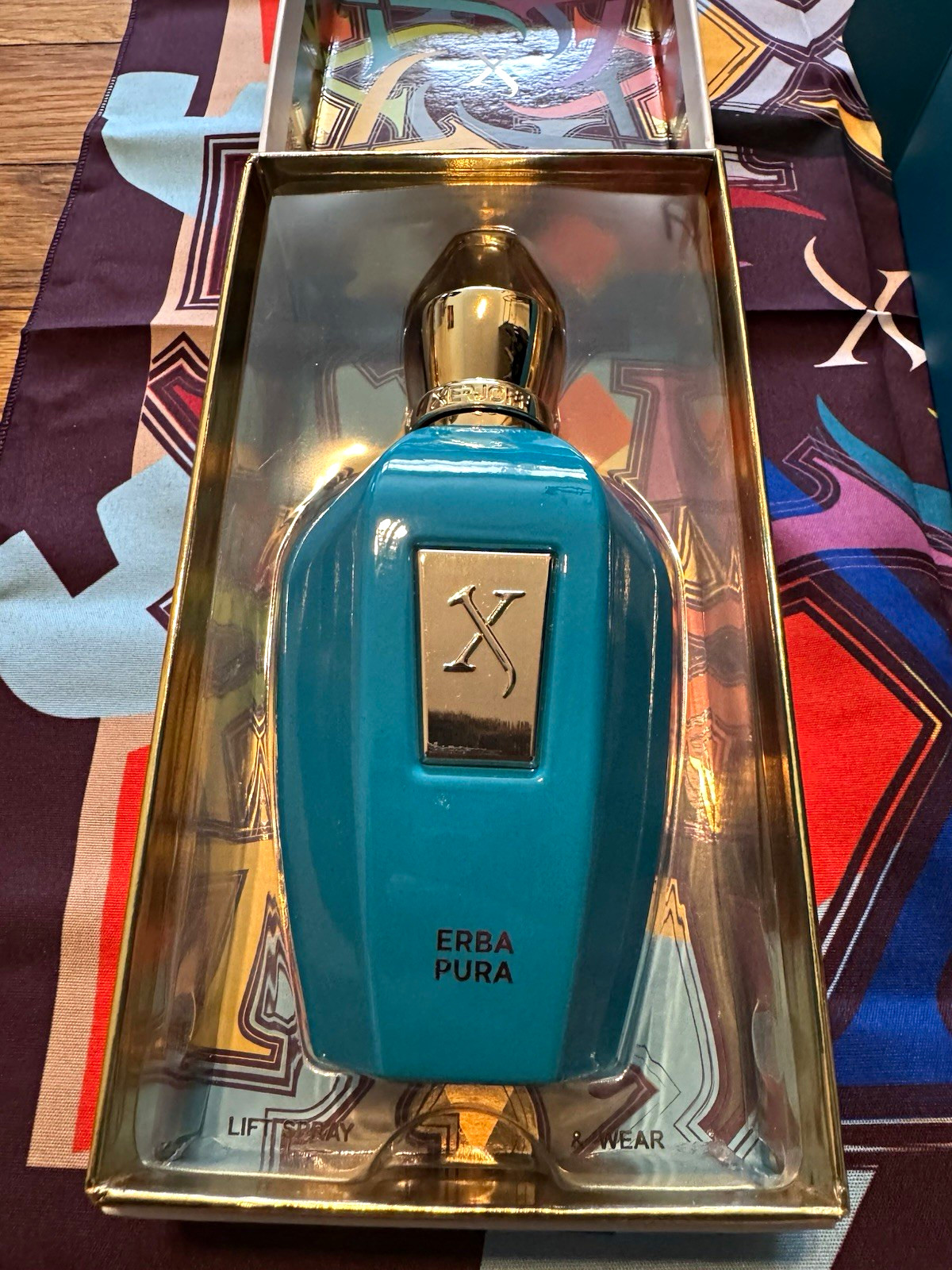 Xerjoff Erba Pura Eau de Parfum Spray 3.4 oz (100ml) Regular Size, full bottle