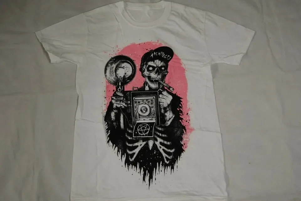 New Popular Architects Band White T-Shirt Cotton Full Size