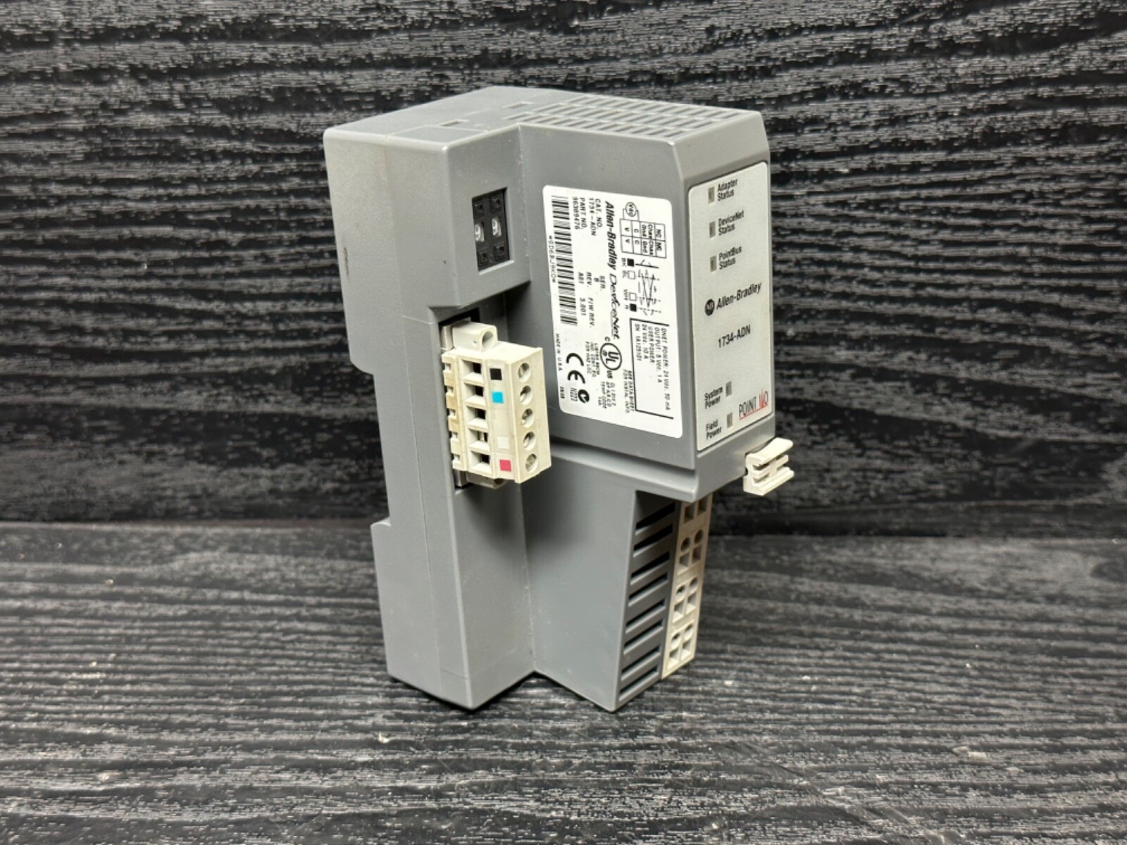 Allen Bradley 1734-ADN 96389476 B FW 3.005 Point I/O DeviceNet Adapter Module